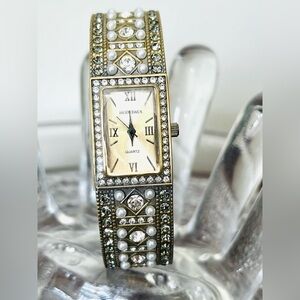 Heidi Daus Vintage/Unworn Swarovski Crystals Watch Bracelet size small/medium